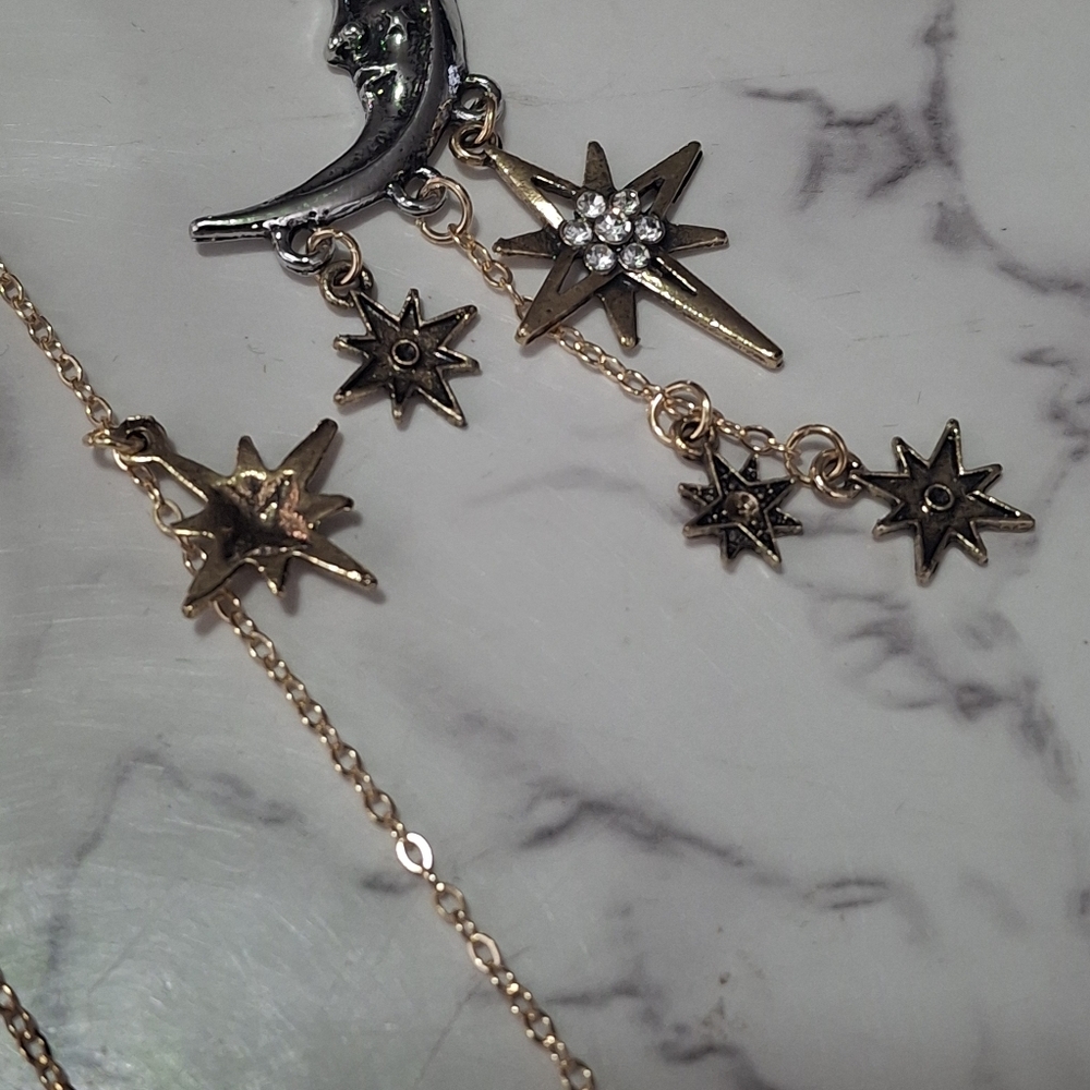 Celestial Galaxy Starry Necklace - image 4